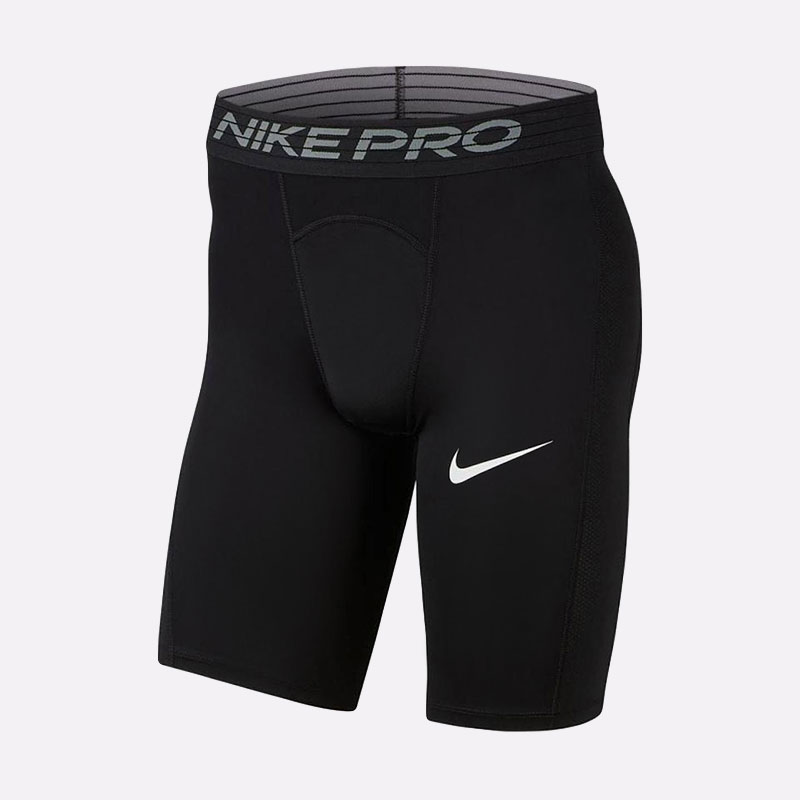 мужские черные шорты  Nike Pro Long Shorts BV5637-010 - цена, описание, фото 1